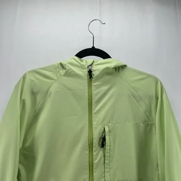 Royal Robbins Jacket Mens M Full Zip Hooded Windbreaker Lightweight Citron Green - Picture 3 of 12